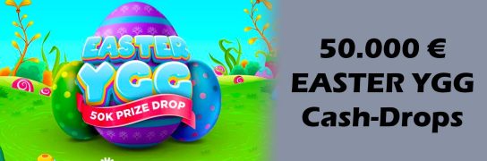 50.000 € Yggdrasil Cash-Drops zu Ostern